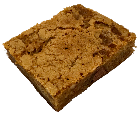 Browned Butter Blondie with Pecans and Milk Chocolate Chips